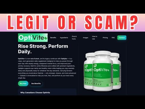 OptiVite For Eyes Reviews - Is Legit and Worth It?