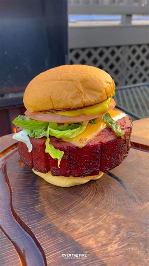 180K views · 723 reactions | Massive Bologna Sandwich | Over The Fire Cooking by Derek Wolf | Facebook