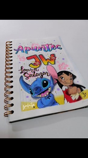 Marcado de Cuadernos con Lilo y Stitch: Ideas Creativas