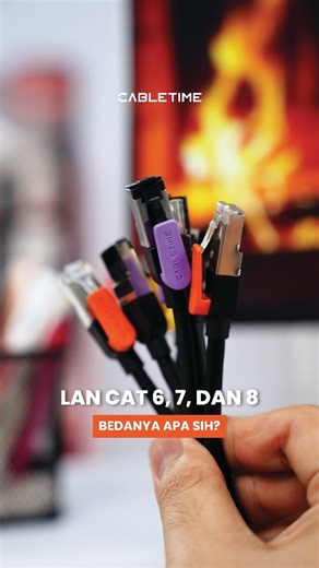 Cat 6, Cat 7, dan Cat 8 itu bukan sekadar urutan kabel LAN. Masing-masing punya spesifikasi, fungsi, dan harga yang berbeda. Kalau kamu bingung apa perbedannya, yuk simak video ini sampai akhir. Kalau mau internet ngebut langsung aja klik link di bio 🛒 #KabelLAN #RJ45 #Ethernet #EthernetCable #KabelInternet #cabletimeindonesia #cabletime | Cabletime Indonesia