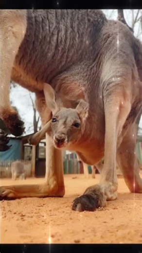 Amazing Video of a Kangaroo Giving Birth