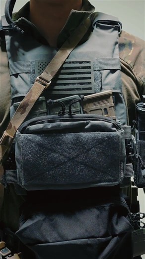 Extra room. Same footprint. The AXL Hi-Top Zipper Insert adds an inch of vertical storage to your Micro Fight without changing its profile. Dual zippers for quick access, loop-lined interior for organization, and rock-solid hook attachment that locks into place under stress. Built for when every cubic inch counts. . https://www.axladvanced.com/products/micro-fight-hi-top-zipper-insert . #AXLAdvanced #ModularByDesign #MicroFight #ChestRig #TacticalGear | AXL