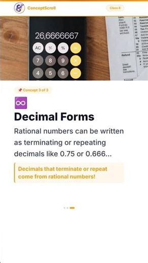 Rational Numbers, Class 8 Maths | Chapter 1 | Class 8 Maths | NCERT | ConceptScroll 📚 #Shorts