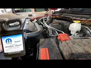 How To Change Coolant Ram 1500 2009-2024