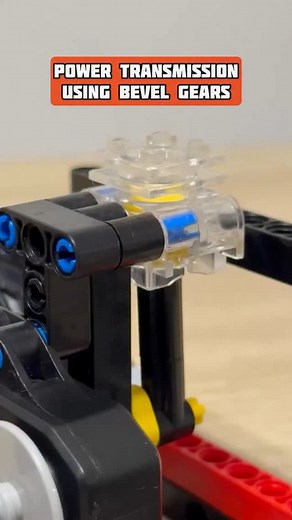 Bricks Master Builders | Power Transmission Using Bevel Gears #lego #legotechnic #gears #mechanism #technic #diy #mechanicalengineering | Instagram