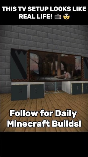 This TV Setup Makes Minecraft Look SO REAL! 📺🤯 ⭐