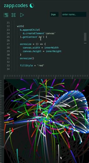 gravity dots html5 canvas javascript