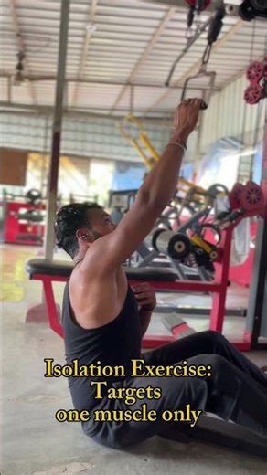 Compound vs Isolation | Which One Builds More Muscle? 💪 #shorts