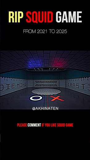 RIP Squid Game 2021 to 2025 Squid Game Ending Song