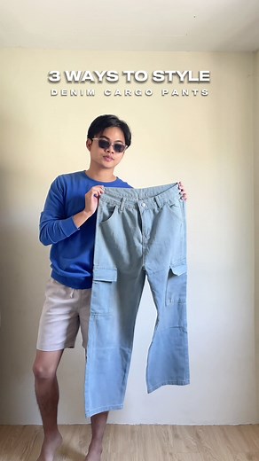 Stylish Ways to Wear Denim Cargo Pants for Men