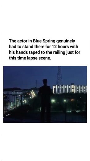Blue Spring's An actor's dedication #movie #film #highlights #clips #shorts