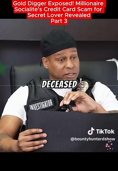 Gold Digger exposed millionaire socialite's credit card scam for secret lover revealed #bountyhunterd #caughtoncamera #investigator #justice #fyp #viral