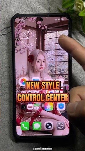 New Style Control Center HyperOS #xiaomihyperos #xiaomithemehub #hyperos3