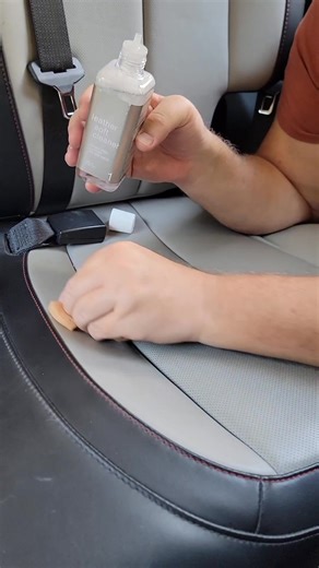 Revitalize and protect your car seats with Leather Master’s Leather Care Kit! Our gentle leather cleaner reaches deep into the surface to remove dirt and grime, preserving the look and feel of your seats. The conditioner not only restores dry, cracked leather but also shields against stains and spills! Keep your car seats looking pristine and feeling like new! . . . #LeatherCare #QualityFirst #leathercare #leatherrestoration #luxuryleather #leatherlove #leathercleaning #leathermaintenance #leath