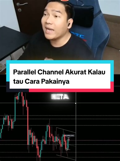 Parallel Channel itu akurat untuk trading kalau lu tau cara pakainya! #xbangran #rantradeacademy #fyp #viral #trending