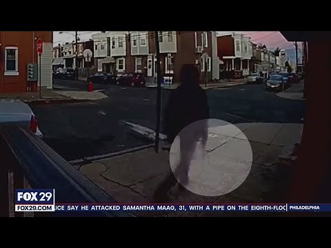 Old City pipe attack: Video shows suspect holding pipes, pacing day before deadly attack