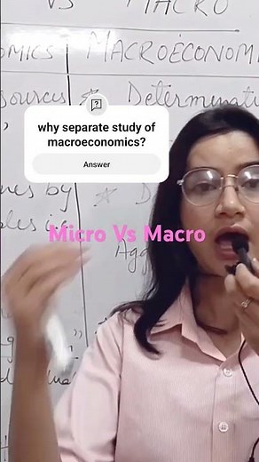 microeconomics vs macroeconomics chapter 1 introduction #economics #shortvideo #economics #shorts