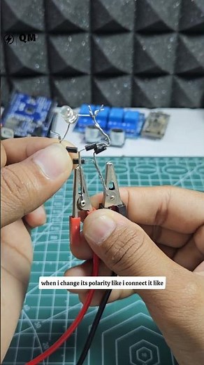 Bridge Rectifier Demo ⚡ | LED Glows Continuously 🔴🔵 Even with Polarity Change! #shorts #shortsfeed