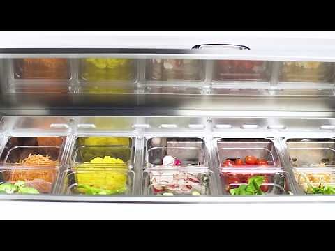 Turbo Air J Series Sandwich/Salad Prep Tables