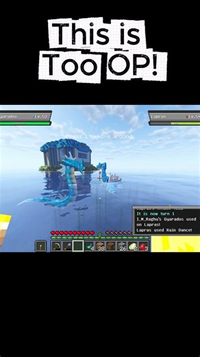 😱 1% CHANCE TO CATCH LAPRAS! 🐢 #shorts #minecraft #cobblemon