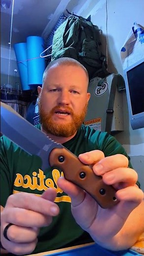 TOPS Shadow Hunter - 1 Minute Knife Review #hunting #survival #camping #outdoors