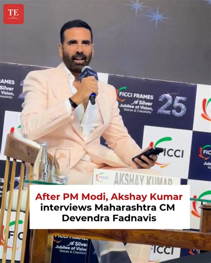 Akshay Kumar reveals this is only the second interview he has ever conducted — the first being with PM Narendra Modi. Tune in to hear the fun and interesting questions he asks Maharashtra CM Devendra Fadnavis #AkshayKumar #DevendraFadnavis #PMModi #CelebrityInterview | ETimes