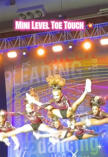 👉 Mini Money Level One 💰 Follow for Mini Cheer Moments 🩷#minicheer #cheertok #allstarcheer #toetouch #cheerlife