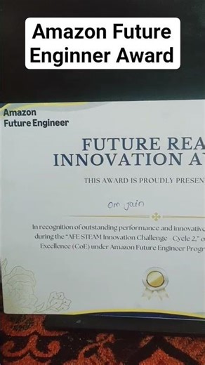 #Amazon Future Engineer Award #learning #links , Project Name (Advertisement Charging Pillar)