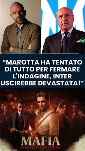 "SAVIANO BOMBA: Marotta Padrino insabbia tutto, Inter da RADIARE!" #calcio #seriea #arbitropoli