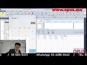 OPUS 22. Programa de obra con base a rendimientos