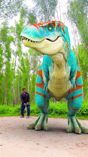 T-Rex Dinosaur Filled with Air