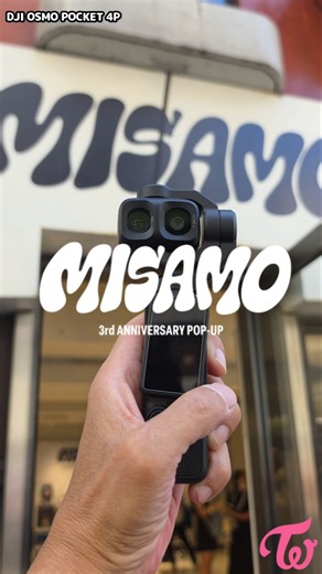 Twice MISAMO 3rd Anniversary POP-UP just awesome / MISAMO POP-UP 最高でした / Taken DJI OSMO POCKET 4P