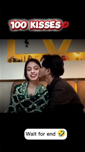 😱100 Kiss Challenge Bhai Ke Saath 😂🤣#100KissChallenge#ComedyVideo#YouTubeShorts