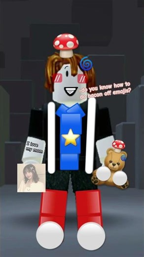 Do you know how to make bacon on emojis #emojicat #Roblox ￼