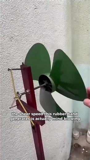 Rubber Band POWER 🔋 Is Actually Insane #physics