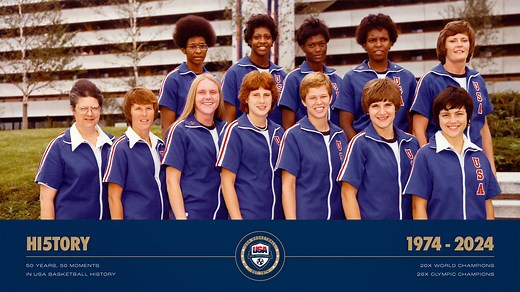They set the standard for women's basketball & never looked back. The first-ever U.S. Olympic Women's Basketball Team won silver in Montreal in 1976: https://www.usab.com/news/2024/10/hi5t0ry-usa-women-win-olympic-silver-medal-in-1976 | USA Basketball