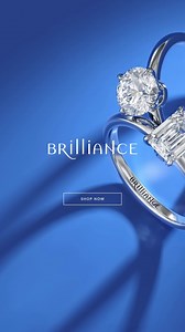 All eyes on your hand. Regal. Radiant. Remarkable. 💍 The Royal Solitaire is here to steal the spotlight 👑 | Brilliance.com
