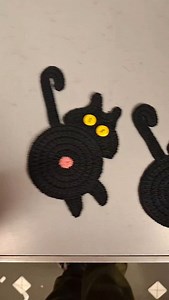 Cat coasters | The World Around Ewe