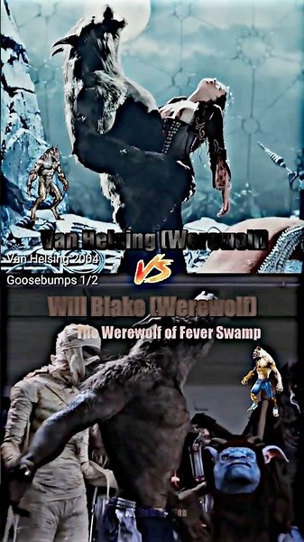 Van Helsing vs Goosebumps Werewolf #wis #1v1 #wisedit #werewolf #vanhelsing #goosebumps