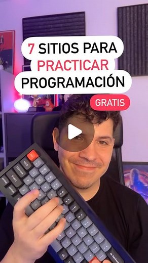 midudev • Miguel Ángel Durán | ¡Practica con retos de programación y mejora tu lógica con estos sitios! Para mejor a programar hay que mover las manitas y todos estos... | Instagram