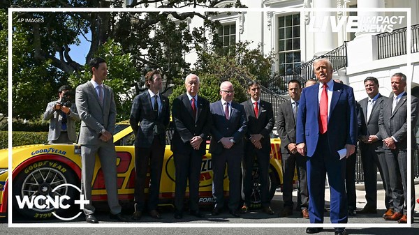 Trump hosts Team Penske racing teams at White House