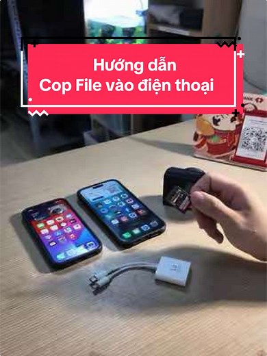 Hướng dẫn sao chép file từ thẻ nhớ vào iPhone