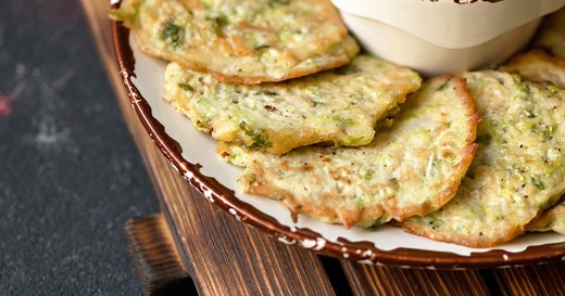 Beignets de courgettes vegan