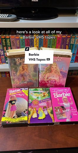 Barbie VHS Movies: Nostalgic Collection of Tapes and Memories