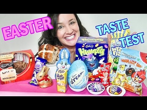 EASTER CANDY Taste Test