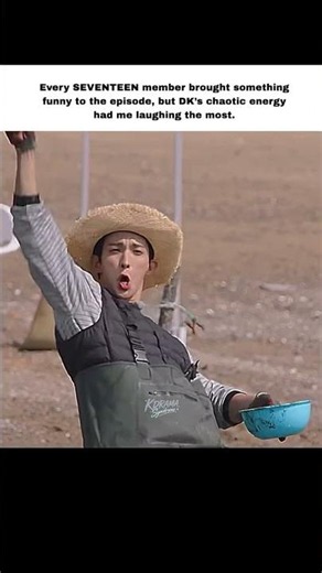 SEVENTEEN was funny. DK was the best. | 🤣세븐틴 다 웃겨. DK 최고. 🤣 #shortvideo #seventeen