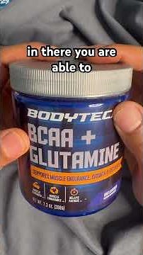Bodytech BCAA and Glutamine - My Experience