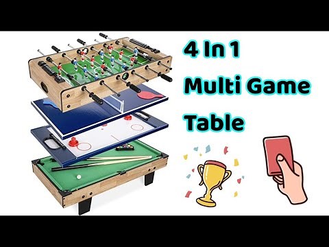 4 in 1 Multi Game Table