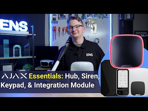 AJAX Essentials: Hub, Keypad, Siren, & Integration Module Review