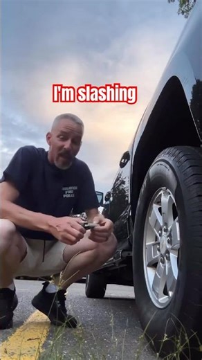 Tire Slashing 101 😭💀